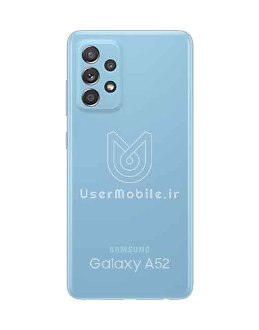 عکس پشت گوشی سامسونگ گلکسی A52 رنگ مشکی - Samsung Galaxy A52 SM-A525F/DS Awesome Blue Colors5
